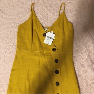 Forever 21 Midi Sun Dress with Buttons